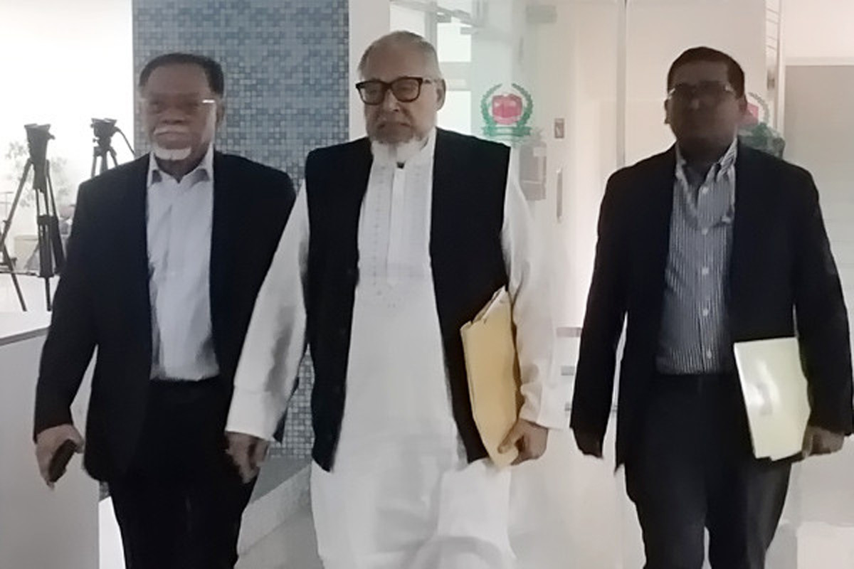 সিইসির সঙ্গে বৈঠকে বিএনপির প্রতিনিধি দল