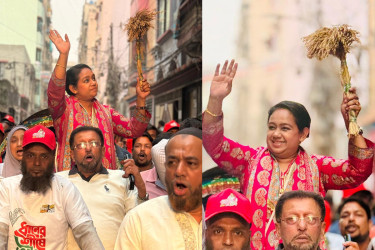 বিজয়ী হলে পরাজিত প্রার্থীদের পরামর্শ নিয়েই কাজ করবো : সানজিদা তুলি