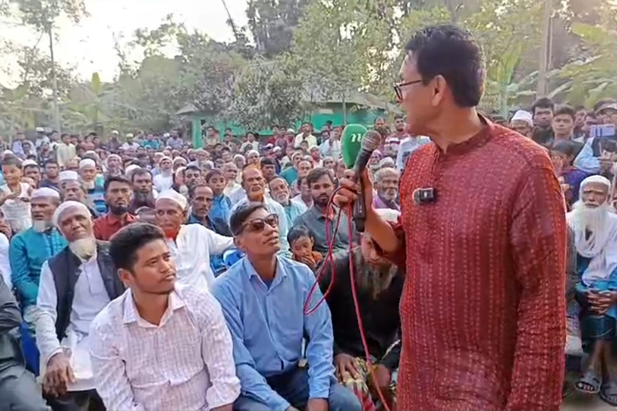 ভোটারদের ঐক্যবদ্ধ থাকার আহ্বান এহছানুল হক মিলনের