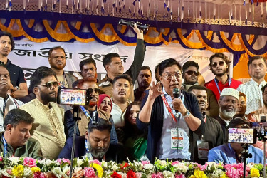 কোনাবাড়ীতে দেওয়ানগঞ্জ ও বকশিগঞ্জের ব্যবসায়ী সংগঠনের উদ্যোগে নির্বাচনী জনসভা