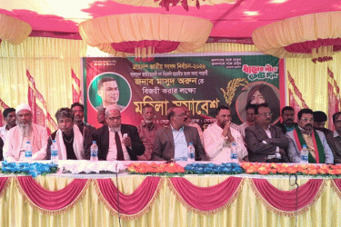 মেহেরপুর-১: মাসুদ অরুনকে জয়ী করতে মহিলা সমাবেশ