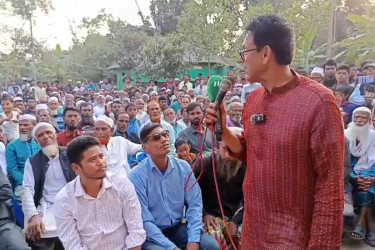 ভোটারদের ঐক্যবদ্ধ থাকার আহ্বান এহছানুল হক মিলনের