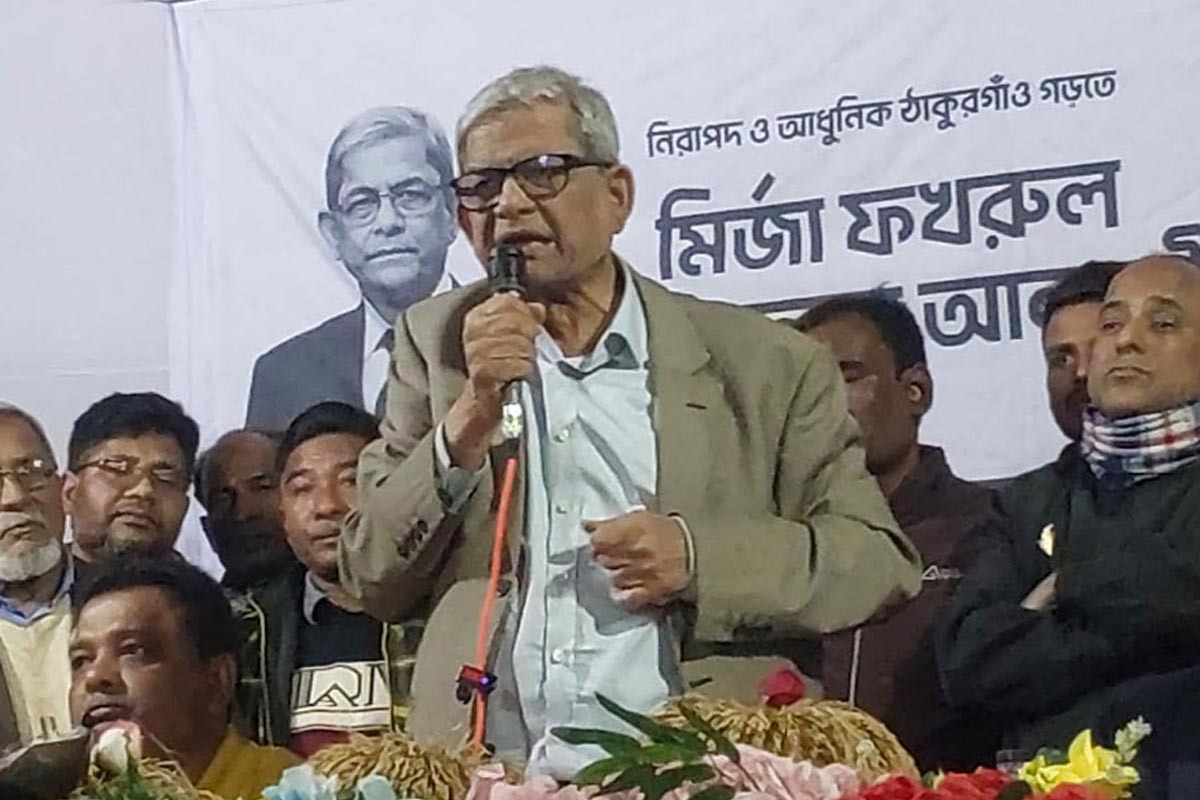 জামায়াতের রাষ্ট্র পরিচালনার কোনো অভিজ্ঞতা নেই, বিএনপির আছে: মির্জা ফখরুল