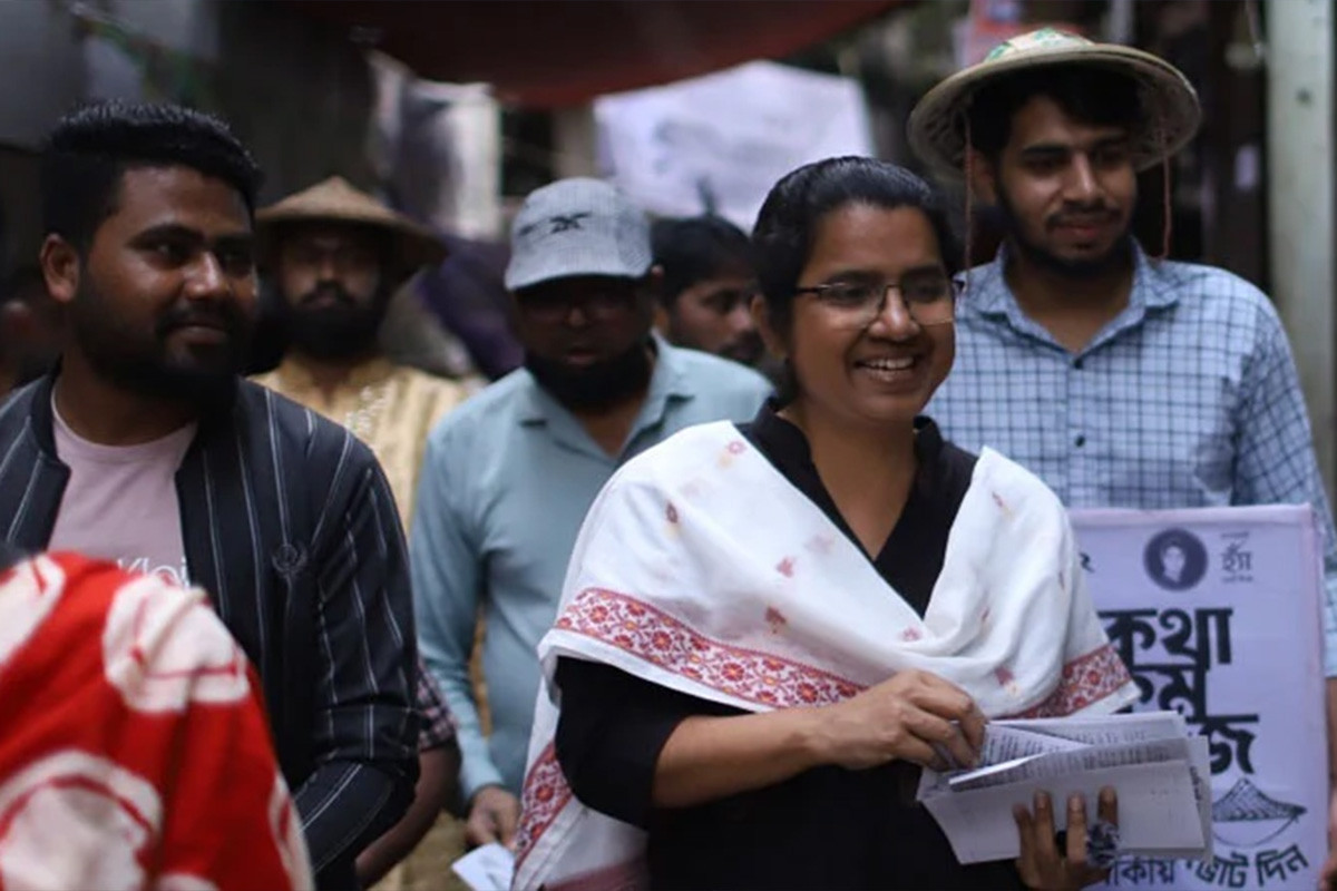 দেশের ভবিষ্যতের চাবিকাঠি ভোটারদের হাতে: তাসলিমা
