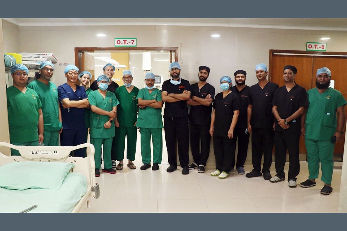 দেশে প্রথমবারের মতো সফল ‘পেকটাস ও ইটিএস’ সমন্বিত অস্ত্রোপচার