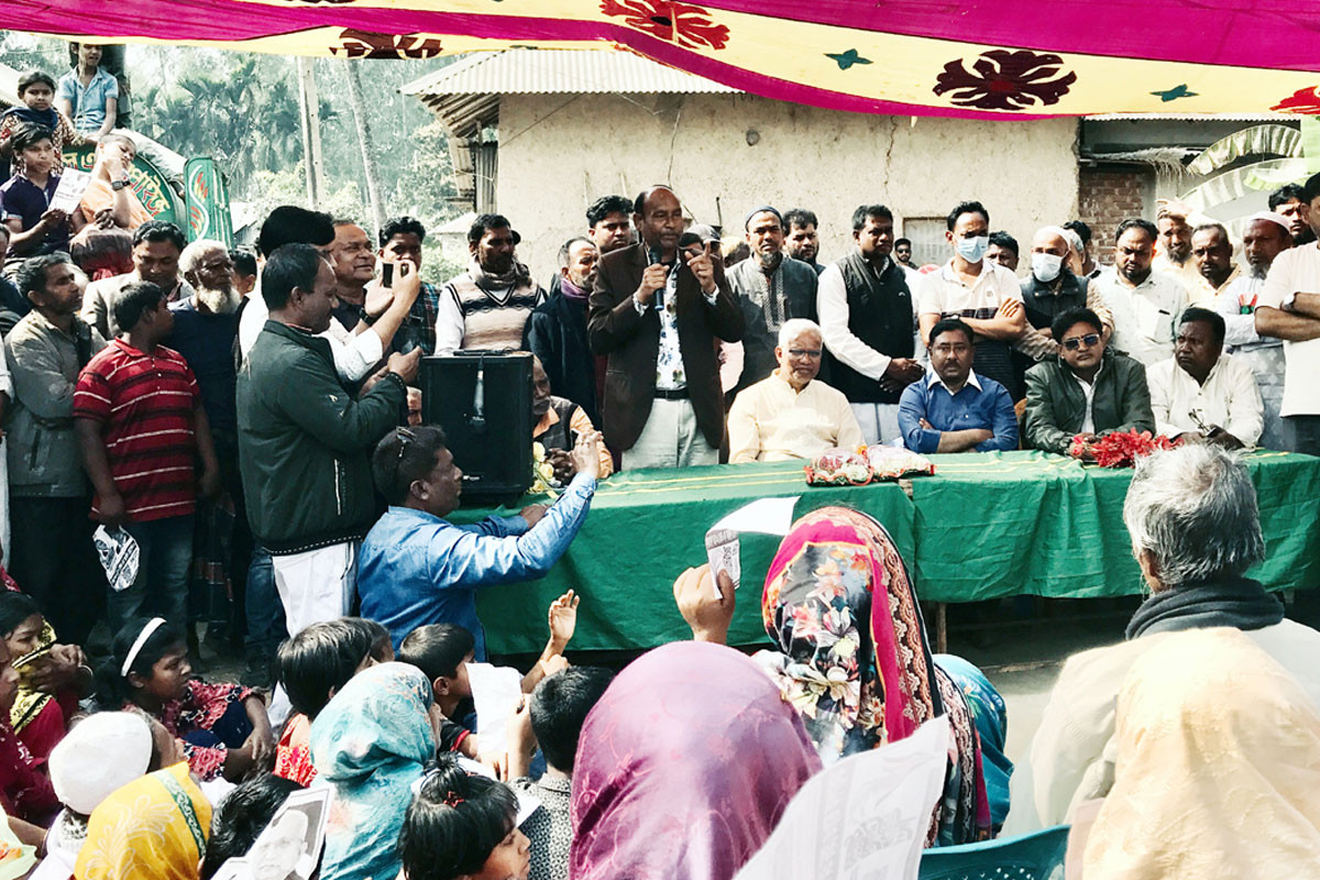 উন্নয়ন ও সম্প্রীতির রাজনীতিতে বিশ্বাস করে বিএনপি: ডা. জাহিদ হোসেন