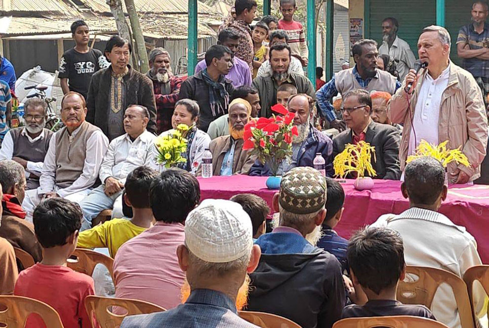 সিরাজগঞ্জ-১ আসনে বিএনপির নির্বাচনি প্রচারণা