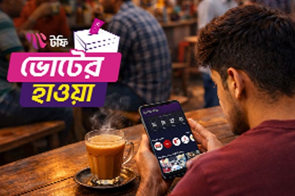 নির্বাচনসংক্রান্ত তথ্য সহজে পাওয়া যাবে টফির ‘ভোটের হাওয়া’