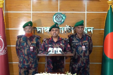 মেহেরপুরে নির্বাচনী নিরাপত্তায় ২৭০ জন বিজিবি সদস্য মোতায়েন