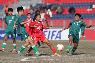 নেপালকে ৪-০ গোলে উড়িয়ে ফাইনালে বাংলাদেশ