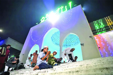 পবিত্র শবেবরাত পালিত