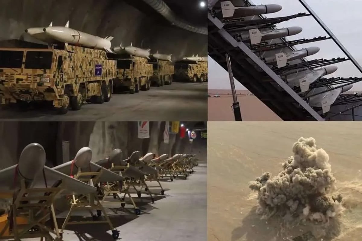 মাটির নিচের নতুন মিসাইল ঘাঁটির উন্মোচন ইরানের