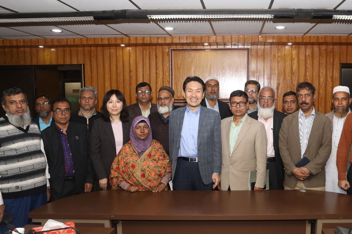 বারি পরিদর্শনে জাইকা প্রতিনিধি দল