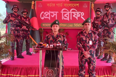 নির্বাচনে তিন জেলায় জামালপুর বিজিবির ৪৩ প্লাটুন মোতায়েন