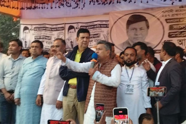 ব্রাহ্মণবাড়িয়া-৫ আসনে ধানের শীষের নির্বাচনী জনসভা