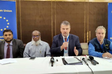 বিশ্বাসযোগ্য নির্বাচন দেখতে চায় ইউরোপীয় ইউনিয়ন : পর্যবেক্ষক মিশন প্রধান