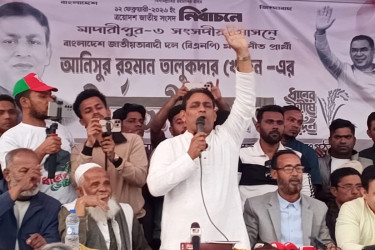ধানের শীষ জিতলে বাংলাদেশ জিতবে: আনিসুর রহমান খোকন তালুকদার
