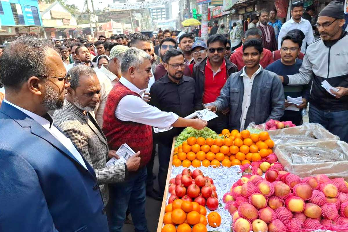 জয়পুরহাট-১ আসনে ধানের শীষের পক্ষে ভোট চেয়ে গণসংযোগ
