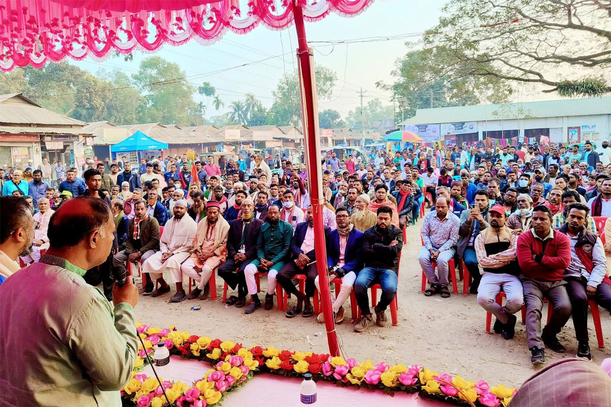 উন্নয়নের স্বার্থে ধানের শীষে ভোট চাইলেন মোতাহার