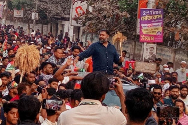 গাজীপুর-২ আসনে ধানের শীষের গণমিছিল