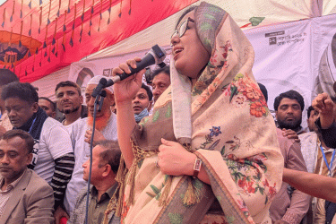 আমি হুমকিতে টলার মানুষ না: রুমিন ফারহানা