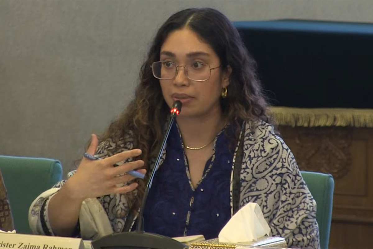 নারীর নিরাপত্তার দায়িত্ব সব দলকে নিতে হবে : জাইমা রহমান