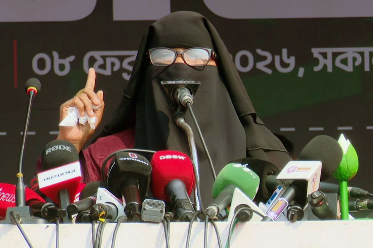 ওসমান হাদির বোন পরিচয়ে নাহিদের পক্ষে ভোট চাওয়া নারীকে নিয়ে বিভ্রান্তি