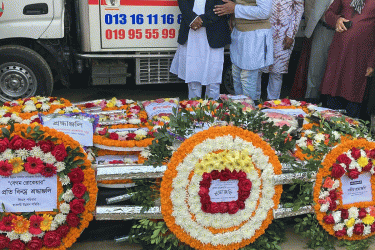 নেত্রকোনাবাসীর শেষ শ্রদ্ধায় বেগম রোকেয়া