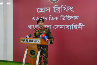 নির্বাচনকে প্রভাবিত করার অপচেষ্টা রোধ করাই সেনাবাহিনীর প্রধান লক্ষ্য : কর্নেল মেহেদী হাসান