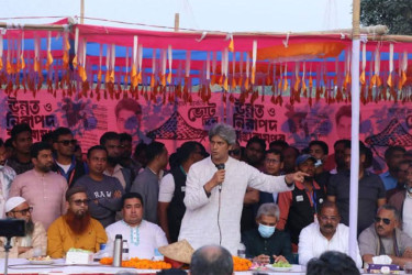 গণতন্ত্র পুনরুদ্ধারে যুগপৎ প্রার্থীকে বিজয় করার আহ্বান জোনায়েদ সাকির