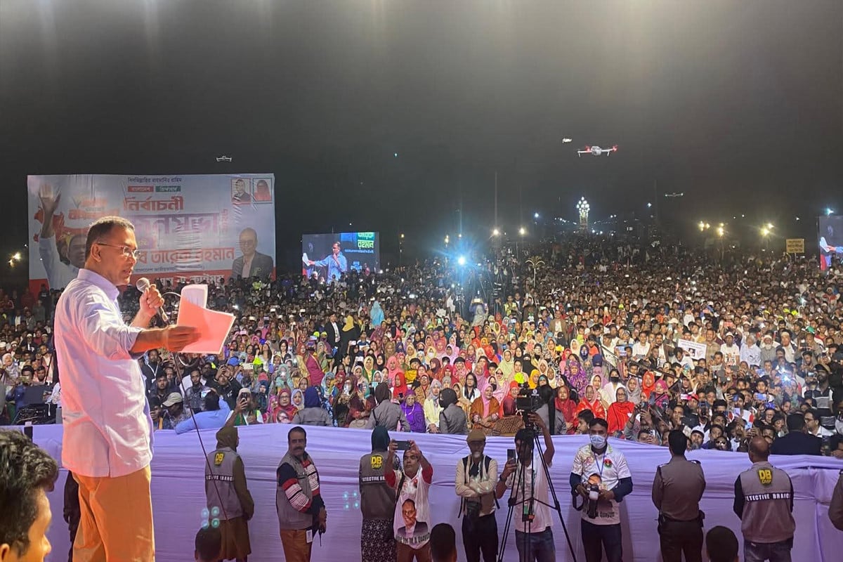 এবারের ভোট হবে কারা মানুষের পাশে থাকে, সেটি দেখার ভোট: তারেক রহমান