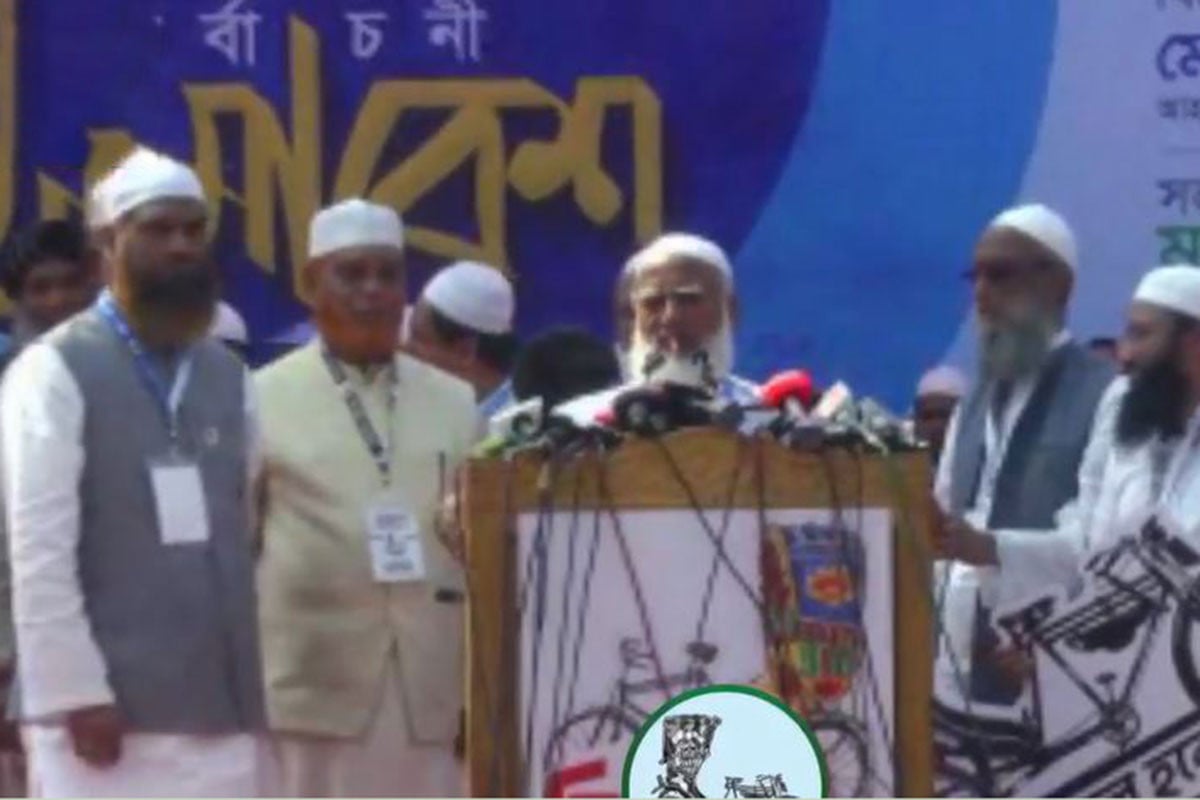 ক্ষমতায় আসলে মামুনুল হককে মন্ত্রী করার ঘোষণা জামায়াত আমিরের