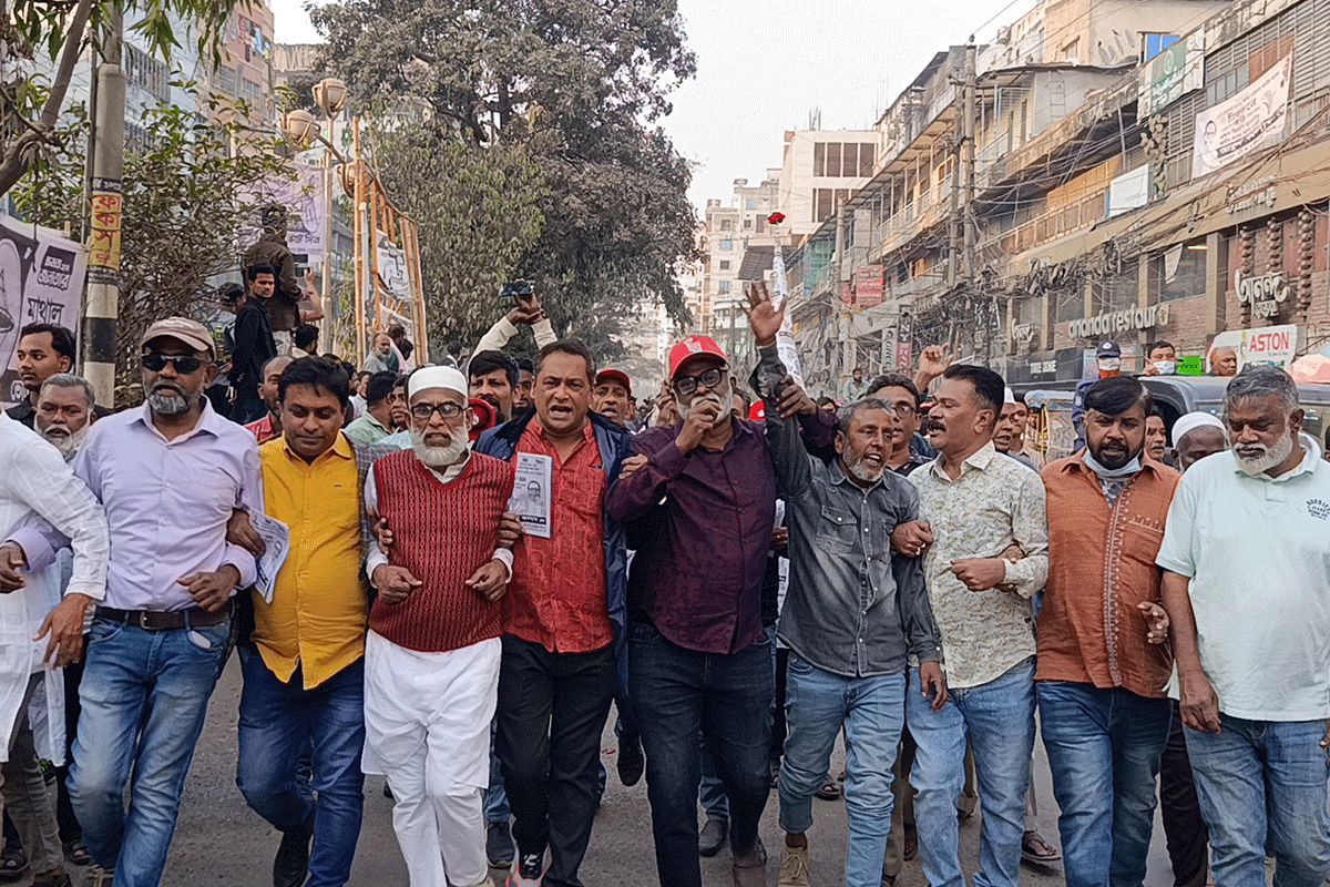 নারায়ণগঞ্জে বিএনপি প্রার্থীর প্রচারণা