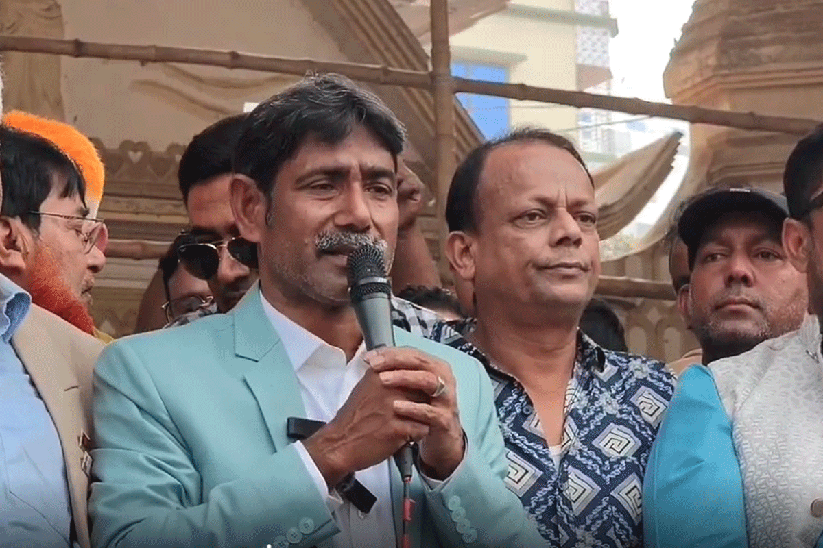 টাঙ্গাইলে স্বতন্ত্র প্রার্থীর প্রচারণা