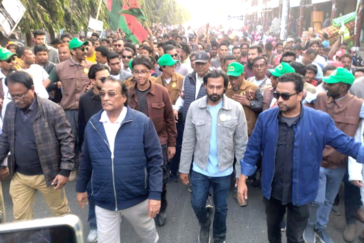 ধানের শীষ প্রতীকে ভোট দিতে মানুষ উন্মুখ হয়ে আছেন: আলী নেওয়াজ