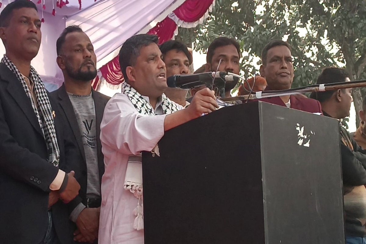 আলাদিনের চেরাগ নয়, আমাদের আছে উন্নয়নের সদিচ্ছা: নওশাদ জমির