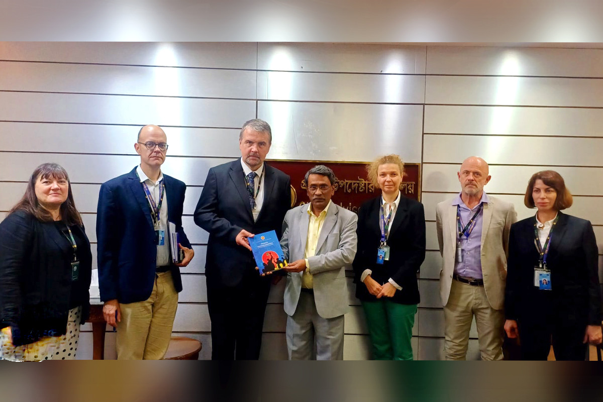 আলী রীয়াজের সঙ্গে ইইউ নির্বাচন পর্যবেক্ষণ দলের বৈঠক