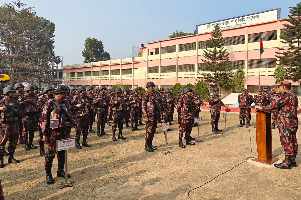 ভোটারদের নিরাপত্তা নিশ্চিতে বিজিবি বদ্ধপরিকর: মহাপরিচালক