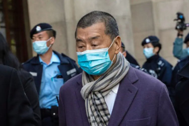 হংকংয়ে গণতন্ত্রপন্থী মিডিয়া টাইকুন জিমি লাইয়ের ২০ বছরের কারাদণ্ড