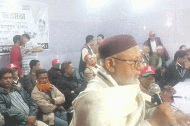 নির্বাচিত হলে টেকসই উন্নয়ন করা হবে: মনজুরুল ইসলাম