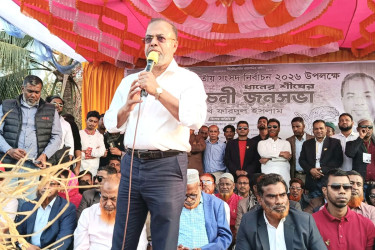 বাগেরহাটে প্রচারণার শেষ দিনে প্রার্থীদের গণমিছিল ও সমাবেশ