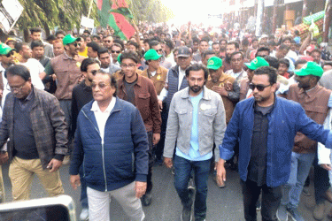 ধানের শীষ প্রতীকে ভোট দিতে মানুষ উন্মুখ হয়ে আছেন: আলী নেওয়াজ