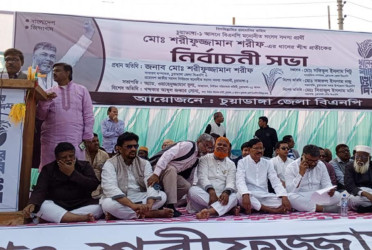 চুয়াডাঙ্গায় বিএনপির নির্বাচনি সভা