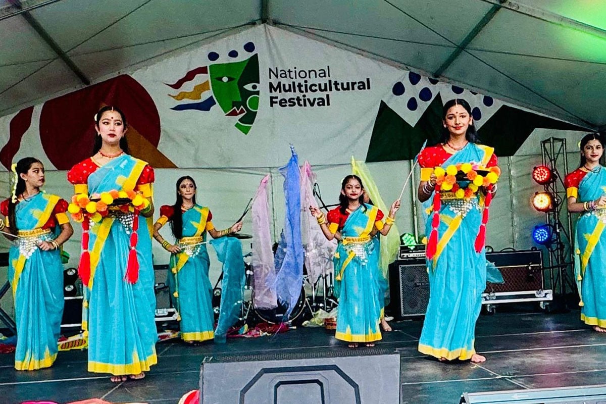 ক্যানবেরায় ন্যাশনাল মাল্টিকালচারাল ফেস্টিভ্যালে বিএএসি’র বর্ণাঢ্য পরিবেশনা
