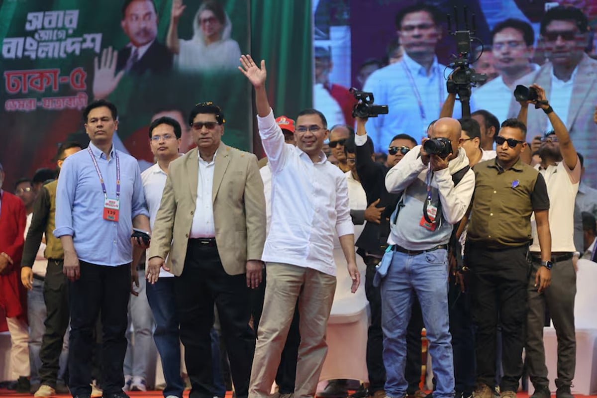 ক্ষমতার দ্বারপ্রান্তে তারেক রহমান