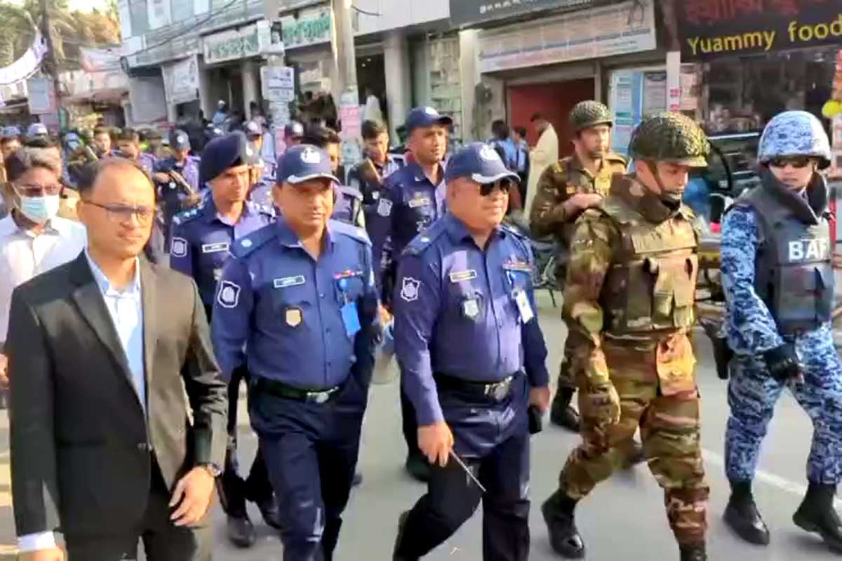 নির্বাচনে সহিংসতারোধে লক্ষ্মীপুরে প্রশাসনের ১০ হাজার সদস্য মোতায়েন