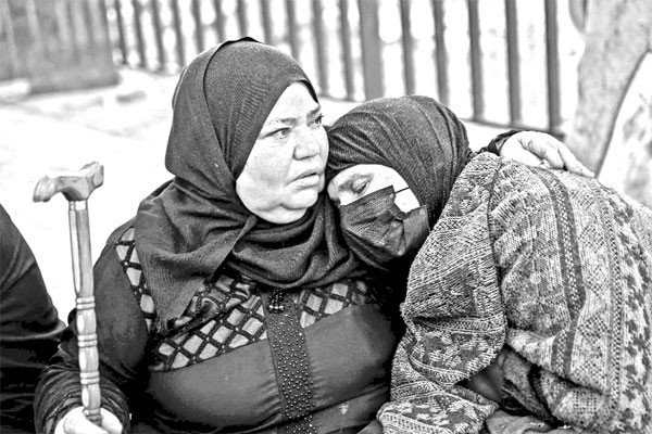 ইসরায়েলের হামলায় নিহত ফিলিস্তিনি