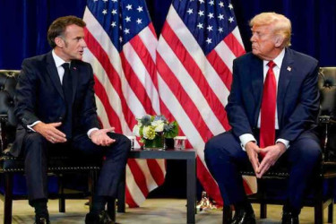 এবার ট্রাম্পকে পাল্টা খোঁচা ফরাসি প্রেসিডেন্ট ম্যাক্রোঁর!