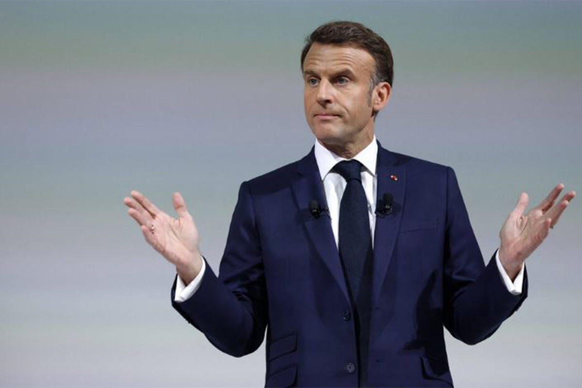 ইউরোপকে বিশ্ব মঞ্চে শক্তিশালীভাবে আত্মপ্রকাশ করার আহ্বান মাক্রোঁর