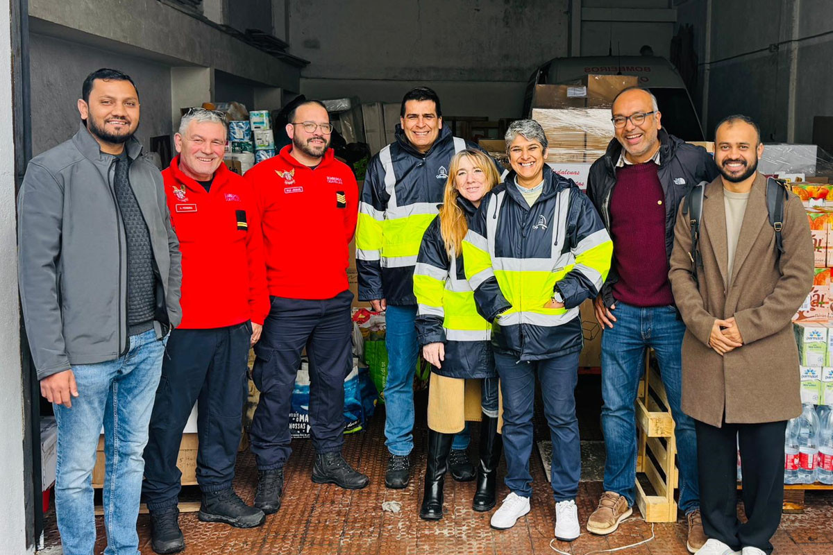 পর্তুগালের দুর্গতদের সহযোগিতায় পর্তুগাল বাংলা প্রেসক্লাব